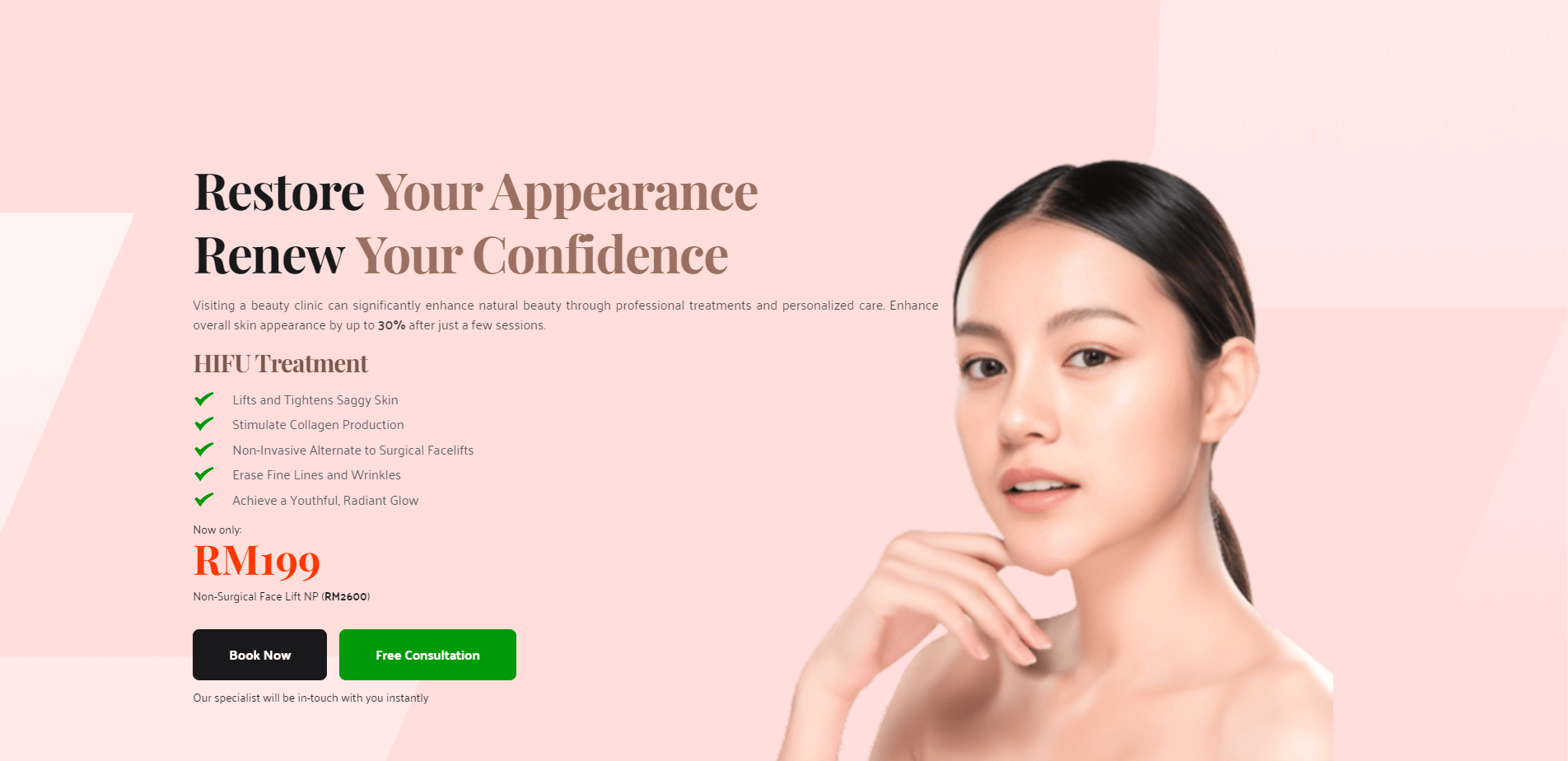 Beauty Clinic in USJ, Subang Jaya, Selangor, Malaysia